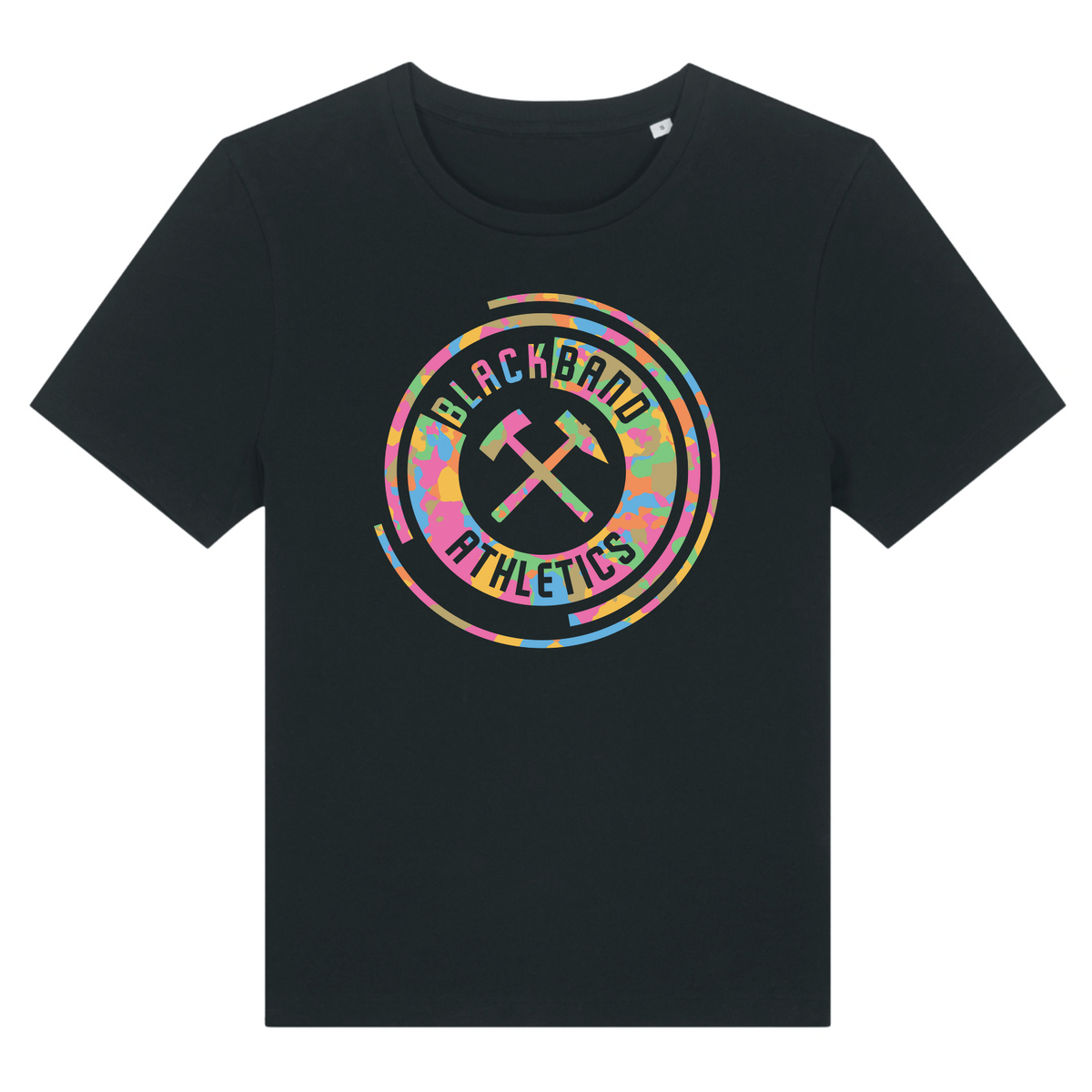 Blackband Athletics - Ladies Shirt Camo - Black