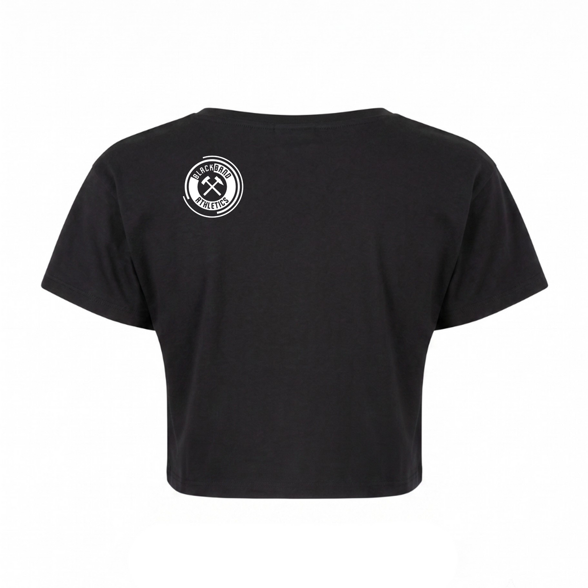 Blackband Athletics - Ladies Crop Top - schwarz - Rueckseite