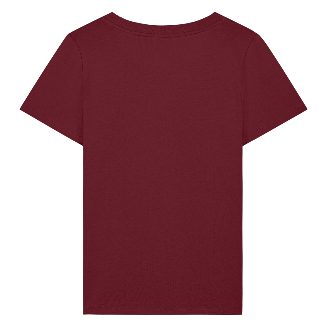 CF Musketeers - Xmas Collection Ladies Shirt - Burgundy - Rueckseite