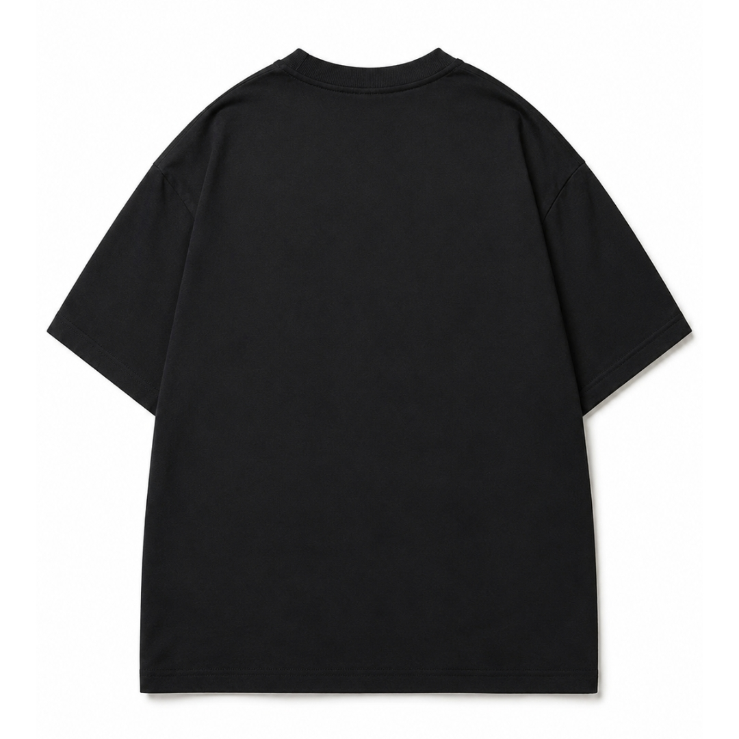 CF Musketeers - Kids Oversized Shirt - Black - Rueckseite