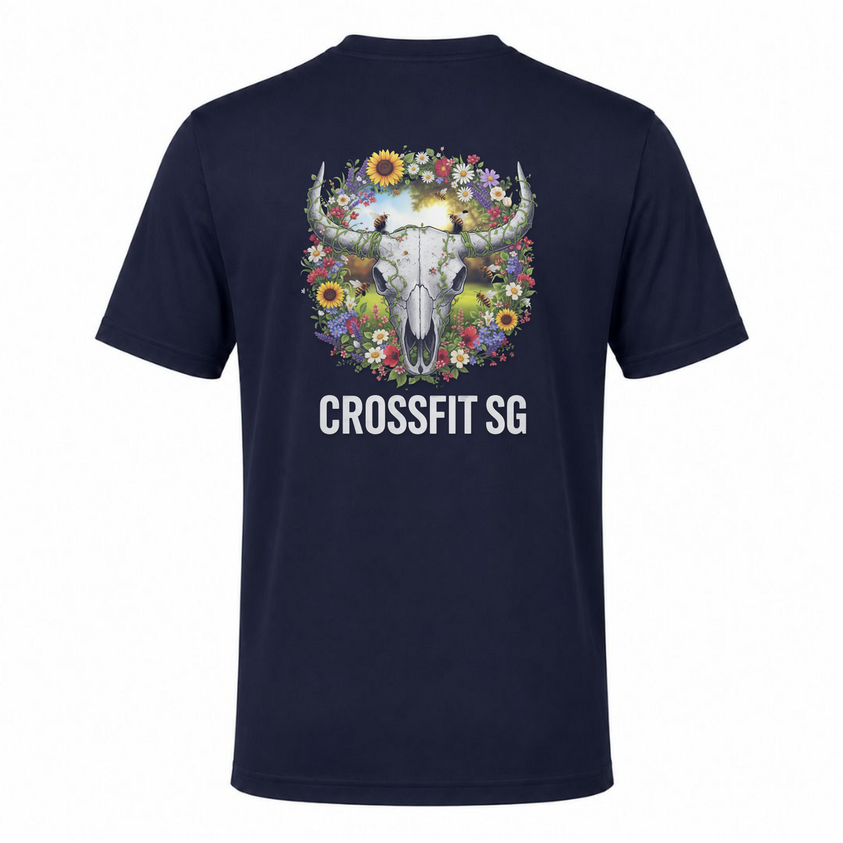 CFSG - Sport Shirt Mikrofaser - french navy - Rueckseite