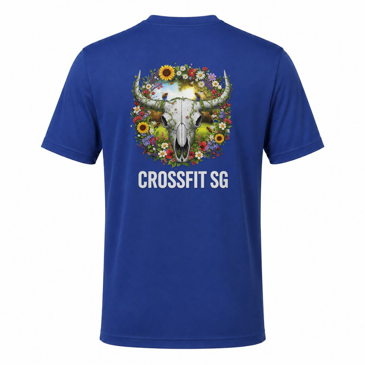 CFSG - Sport Shirt Mikrofaser - royal blue - Rueckseite