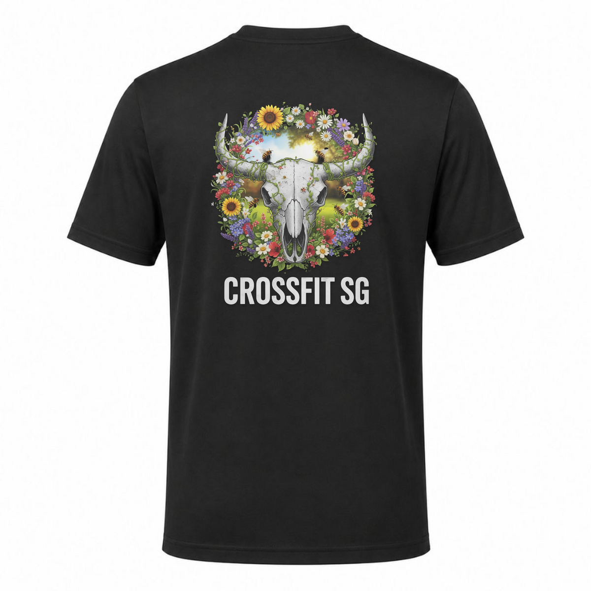 CFSG - Sport Shirt Mikrofaser - schwarz - Rueckseite