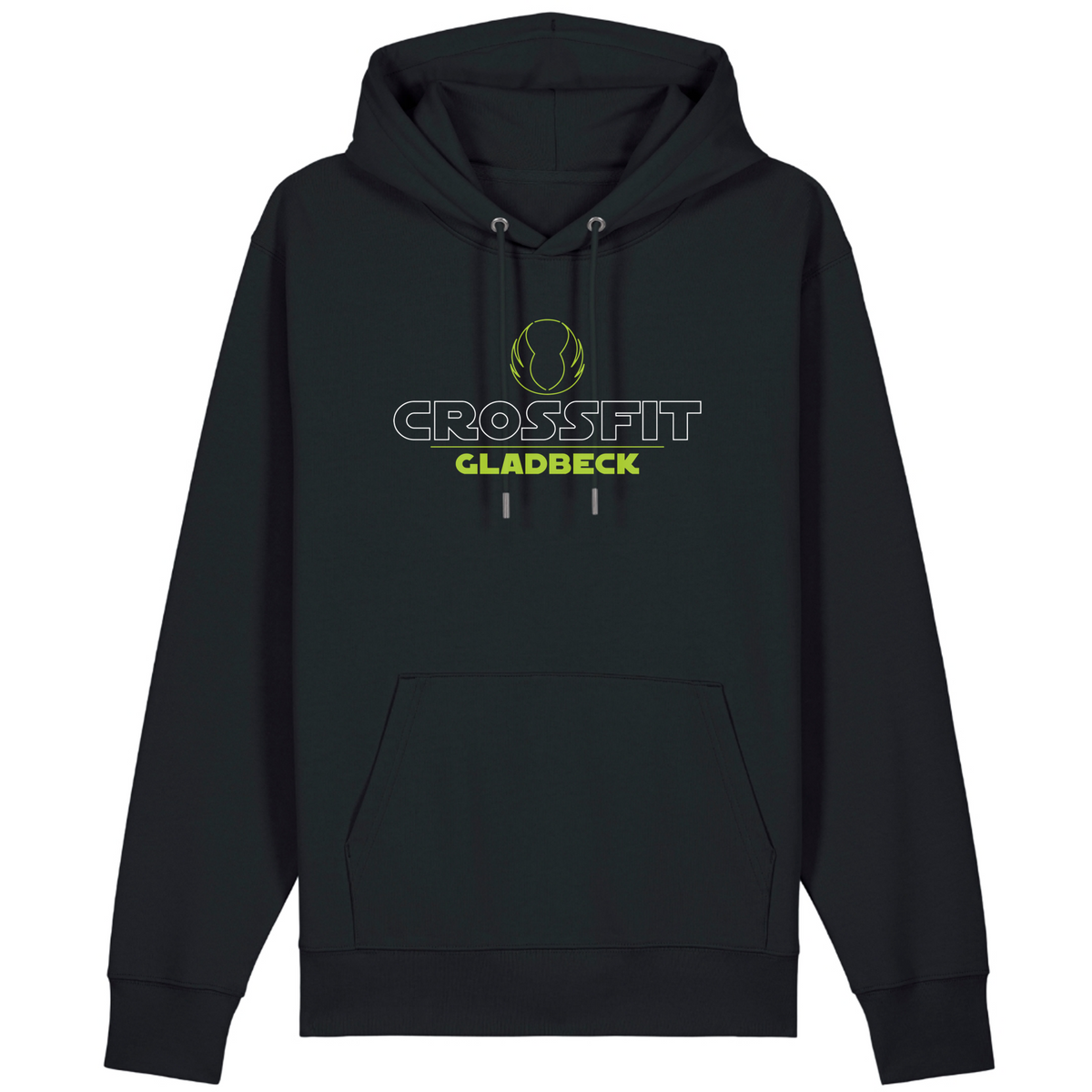 CF Gladbeck - Unisex-Hoodie, Bio-Baumwolle - Black