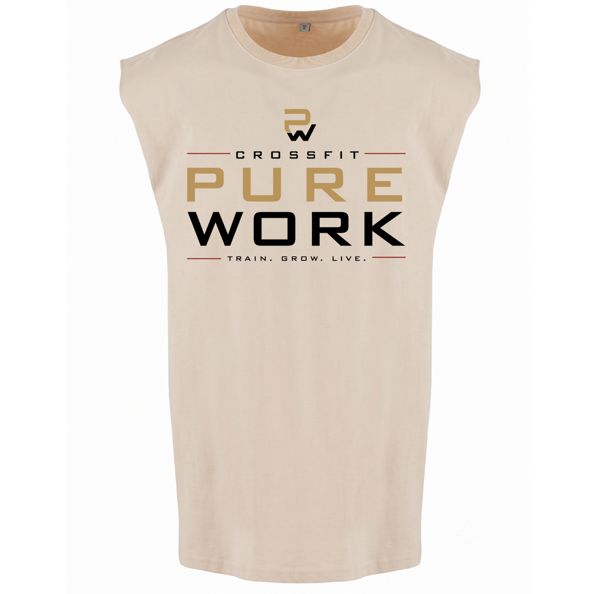 CF PureWork - Ärmelloses Shirt - sand
