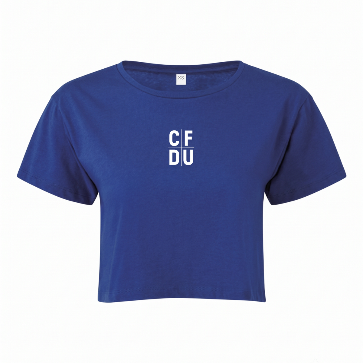 CFDU - Ladies relaxed Croptop (n) - royal