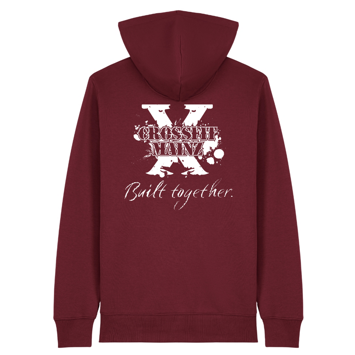 CF Mainz - Unisex Zipper - Burgundy - Rueckseite