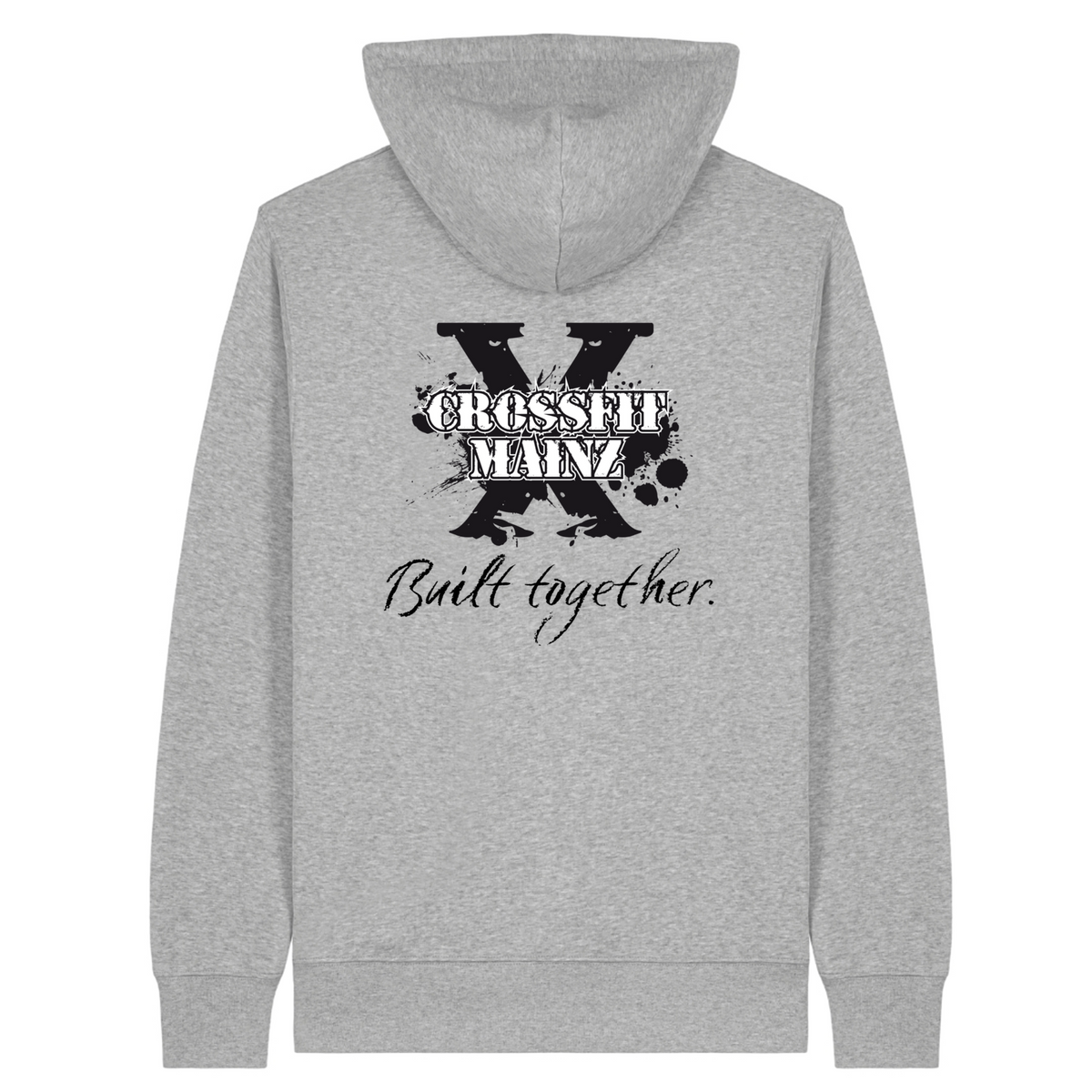 CF Mainz - Unisex Zipper - Heather Grey - Rueckseite