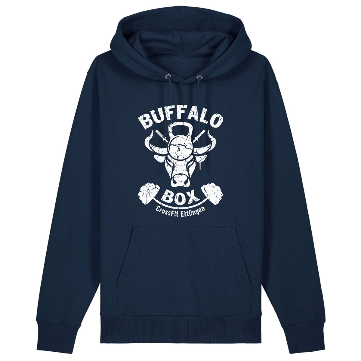 Buffalo Big Logo Premium Hoodie Unisex (nnn) - French Navy