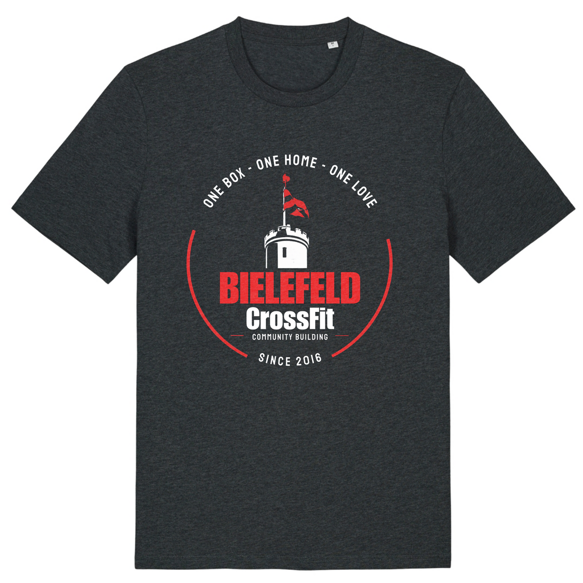 CF Bielefeld - Male Shirt - Dark Heather Grey 