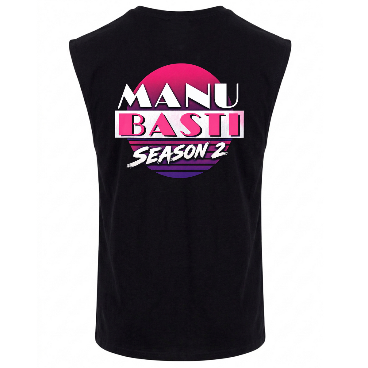 Manu Basti Season 2 - schwarz - Rueckseite