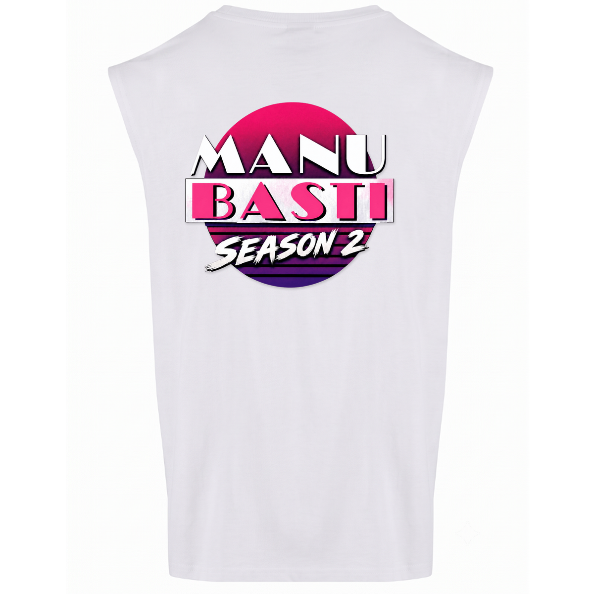 Manu Basti Season 2 - weiß - Rueckseite