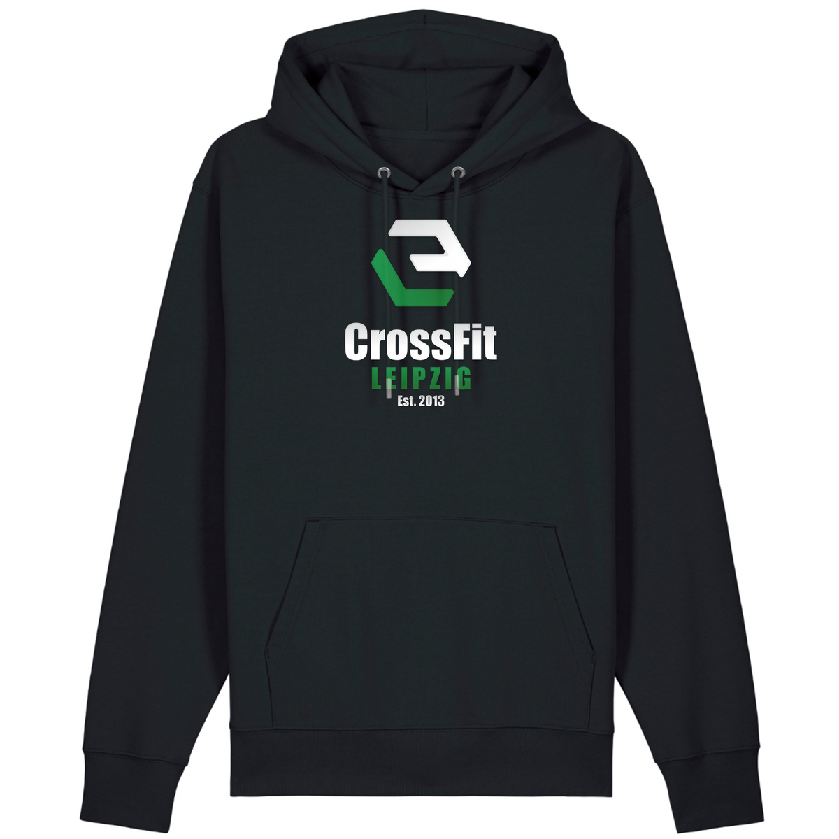 CF Leipzig - Male Shirt Cruiser 2.0 – Premium Unisex-Hoodie, Bio-Baumwolle - Black