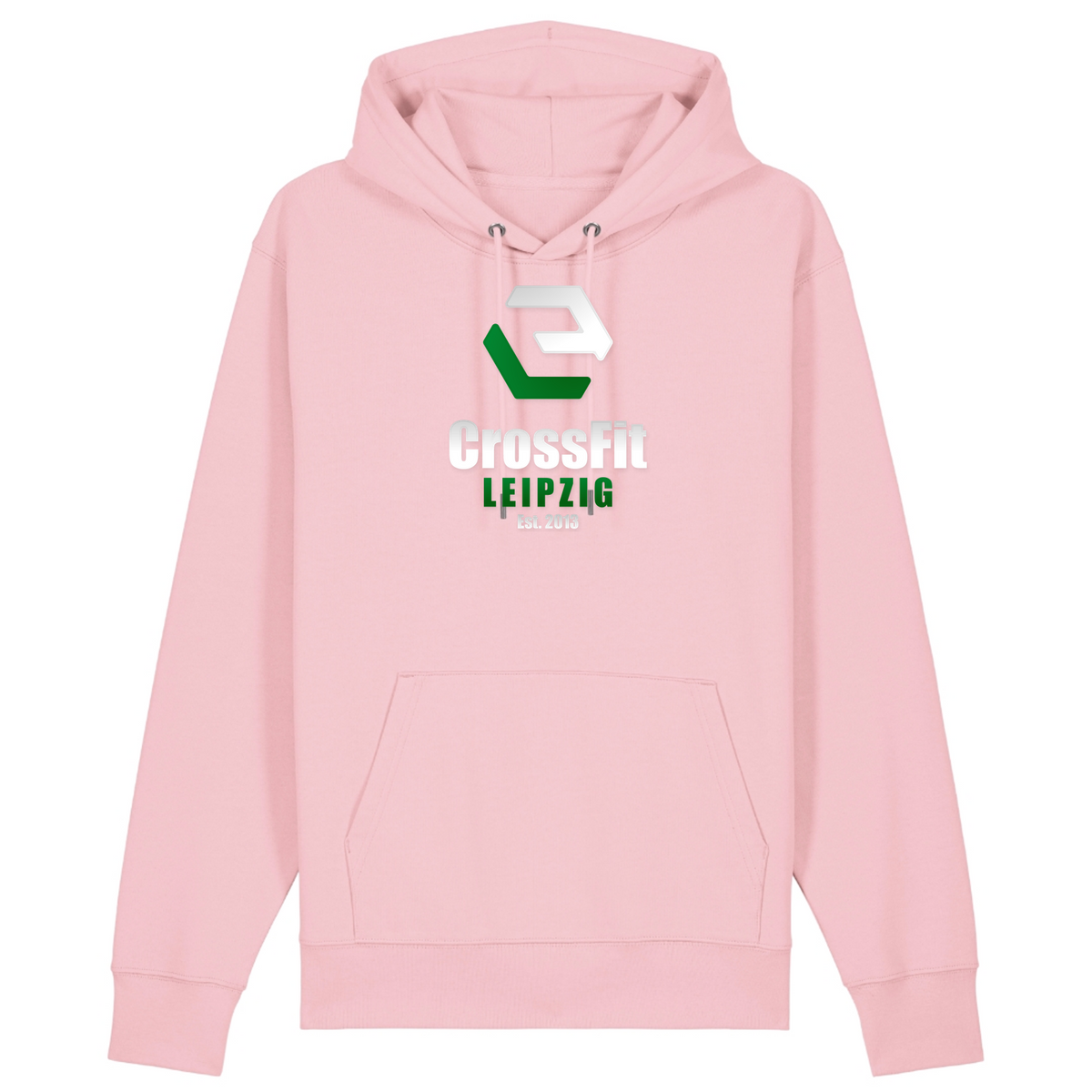 CF Leipzig - Male Shirt Cruiser 2.0 – Premium Unisex-Hoodie, Bio-Baumwolle - Cotton Pink