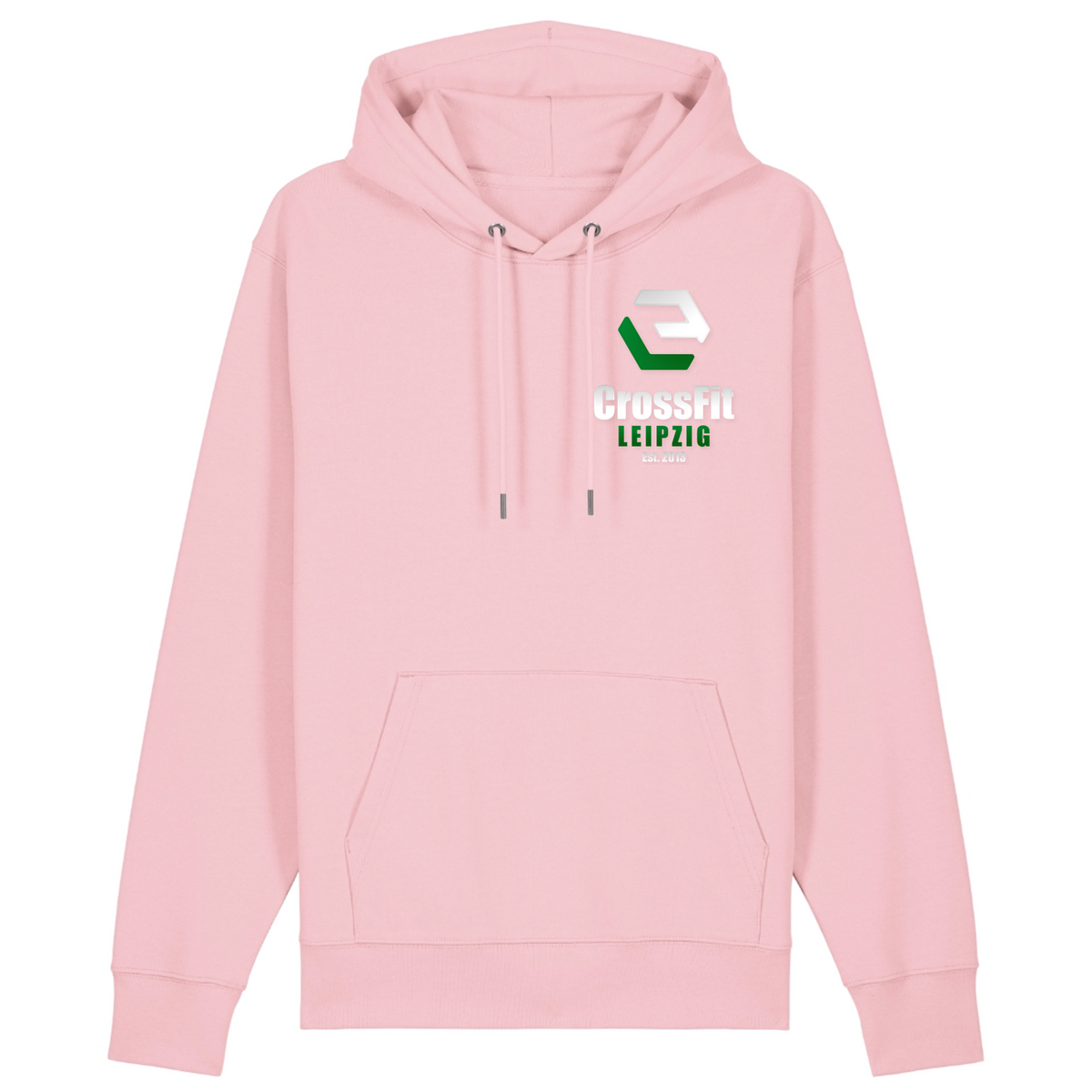 CF Leipzig - Male Shirt Cruiser 2.0 – Premium Unisex-Hoodie, Bio-Baumwolle - Cotton Pink