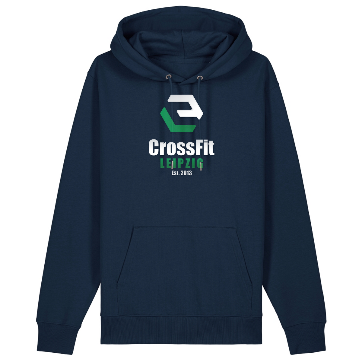 CF Leipzig - Male Shirt Cruiser 2.0 – Premium Unisex-Hoodie, Bio-Baumwolle - French Navy