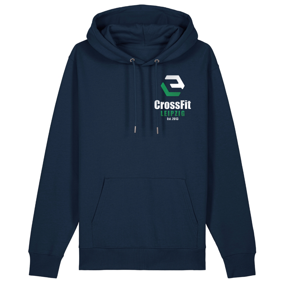CF Leipzig - Male Shirt Cruiser 2.0 – Premium Unisex-Hoodie, Bio-Baumwolle - French Navy