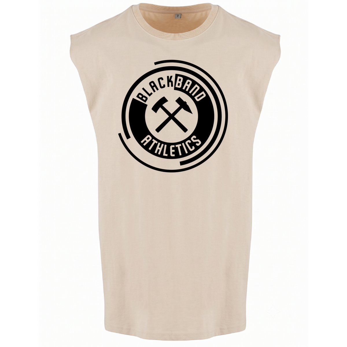 Blackbank Athletics - Male Sleeveless Tee - sand