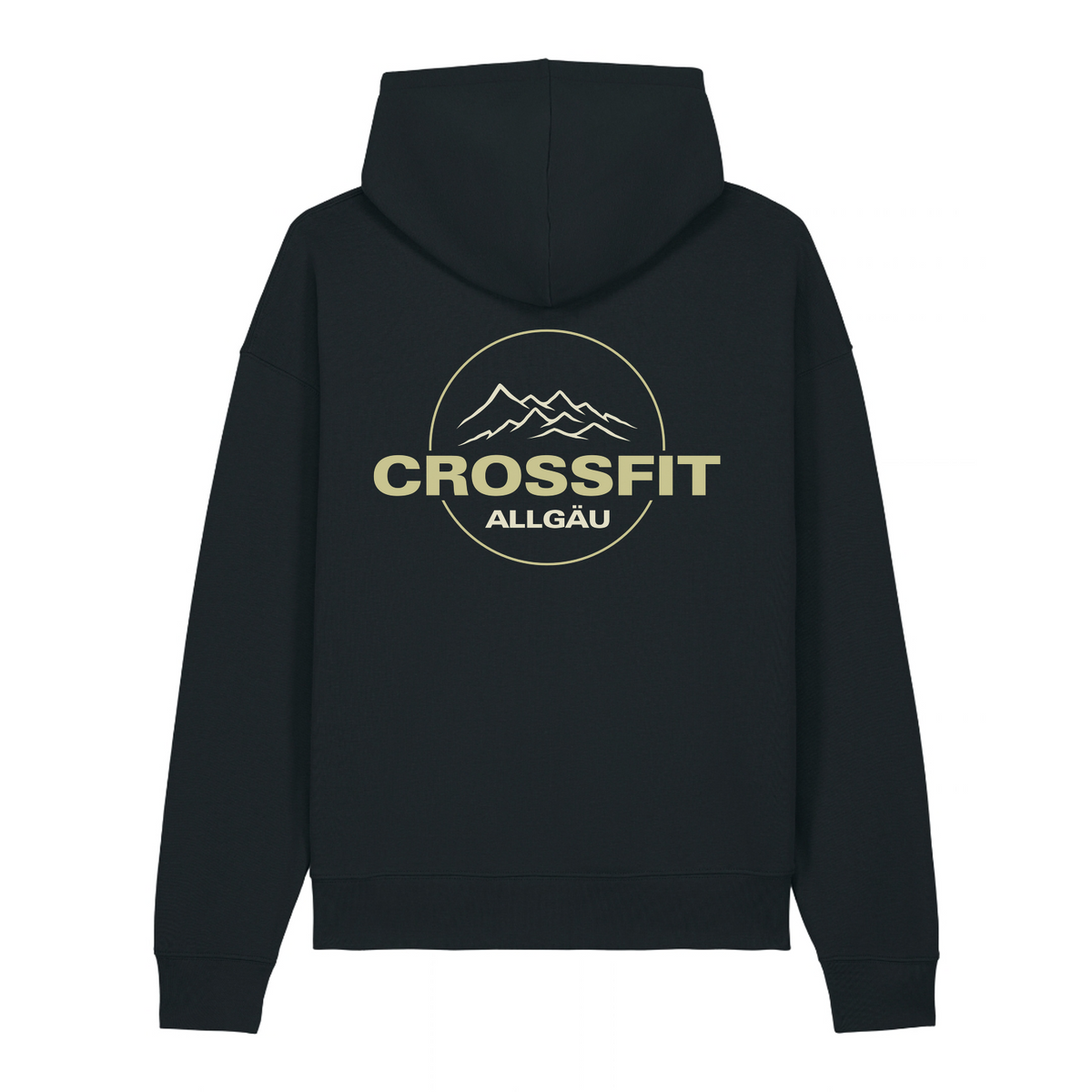 CrossFit Allgäu - Hoodie Double Logo (n) - Black - Rueckseite