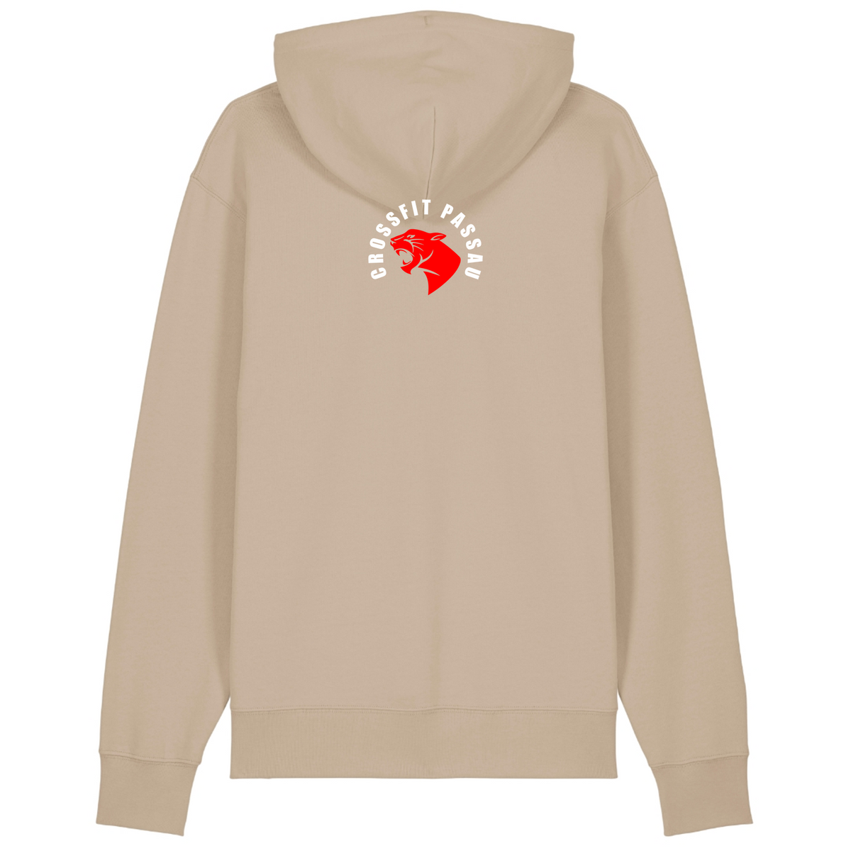 CF Passau - Unisex Hoodie V1 - Desert Dust - Rueckseite