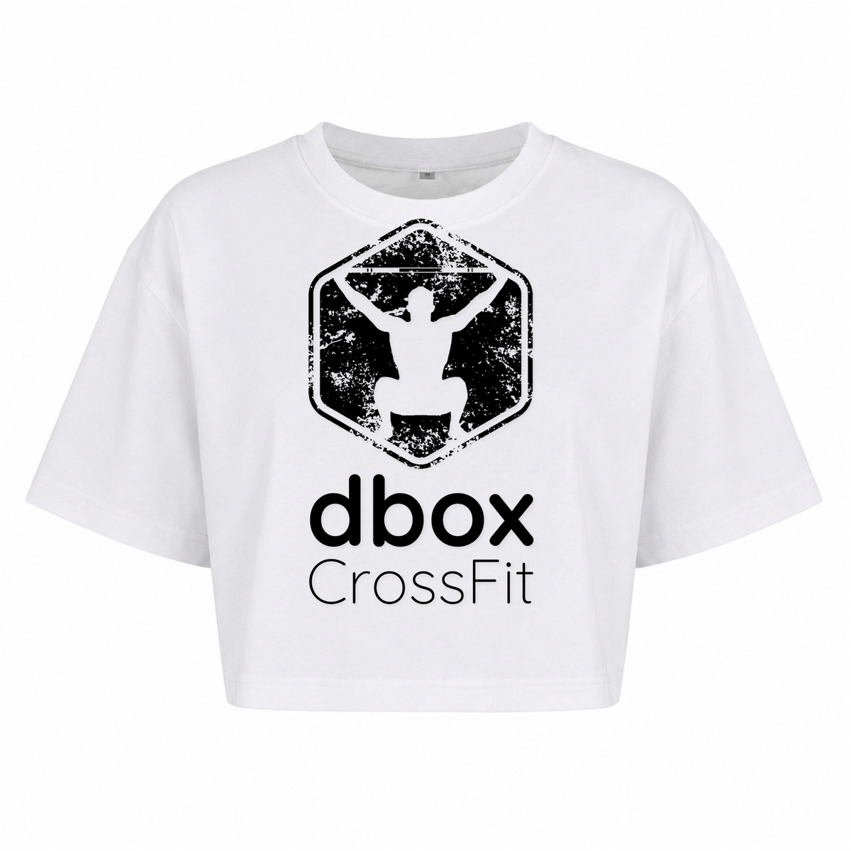 d box - Ladies Shirt Ladies Short Oversized Tee - weiß