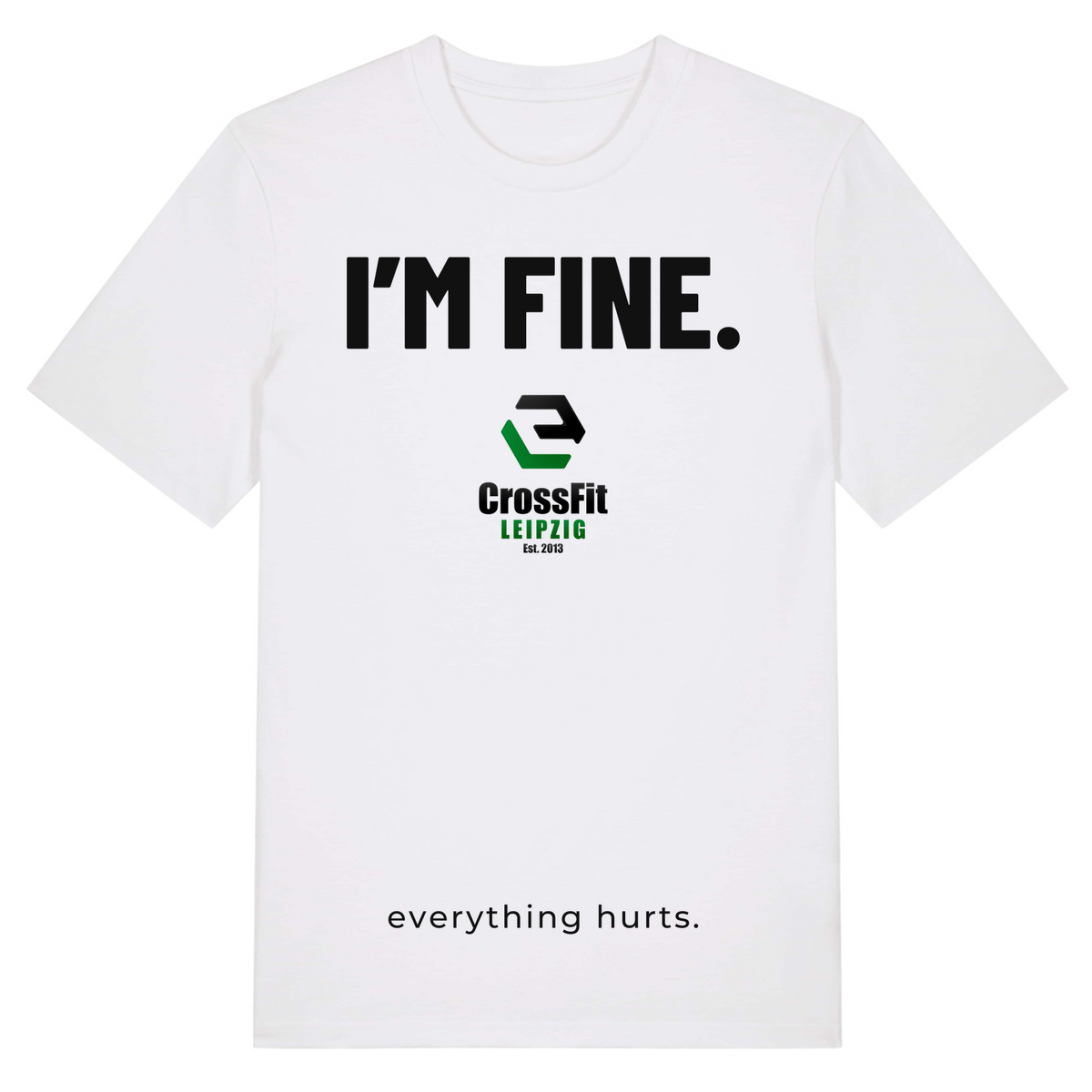 CF Leipzig - I´m Fine Male Shirt - White
