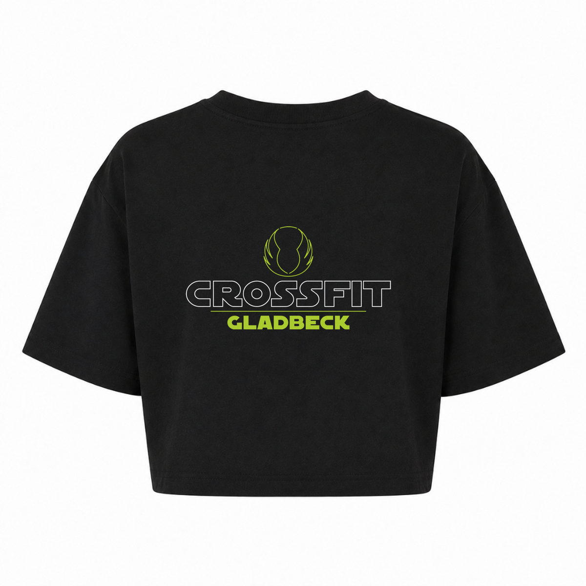 CF Gladbeck - Ladies Shirt N Ladies Short Oversized Tee - schwarz - Rueckseite