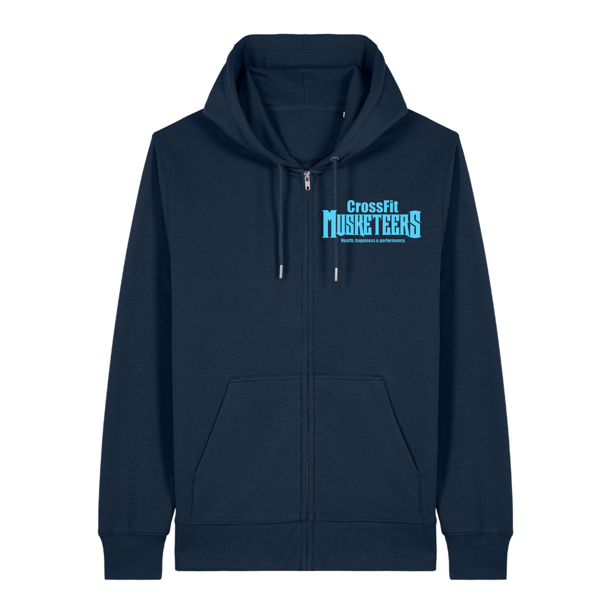 CF Musketeers -Unisex Zipper Jacke - French Navy