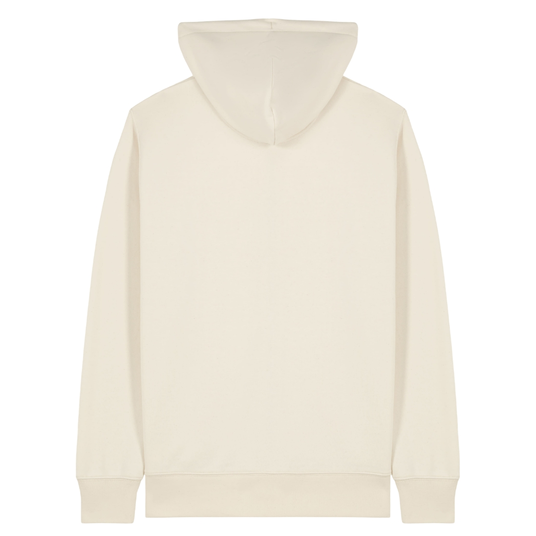 CF Musketeers -Unisex Zipper Jacke - Natural Raw - Rueckseite
