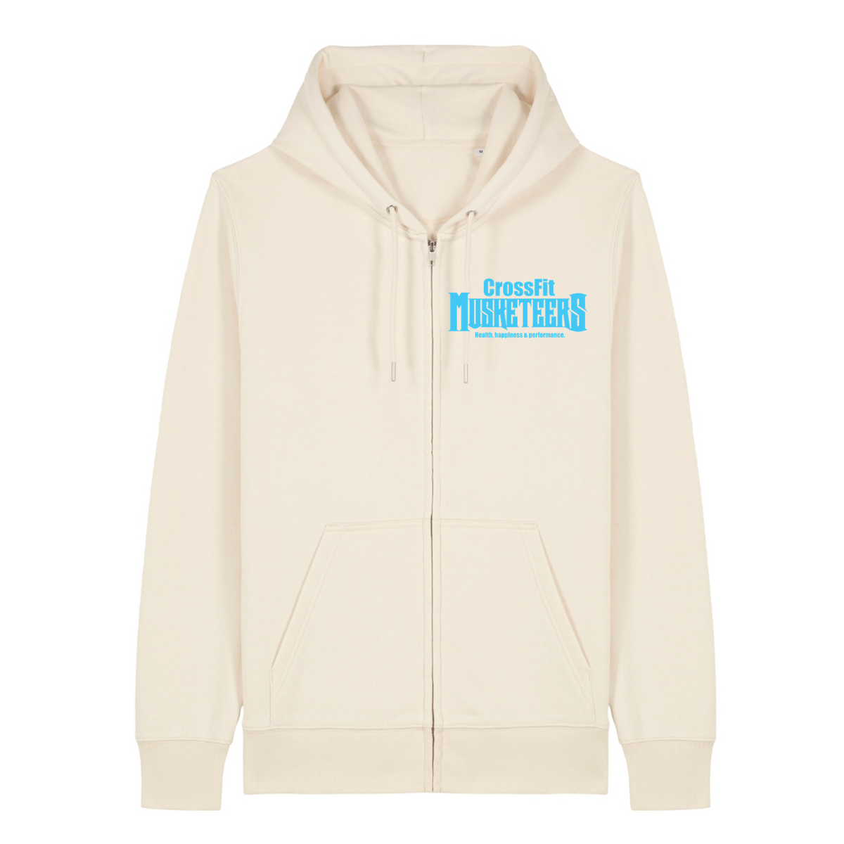 CF Musketeers -Unisex Zipper Jacke - Natural Raw