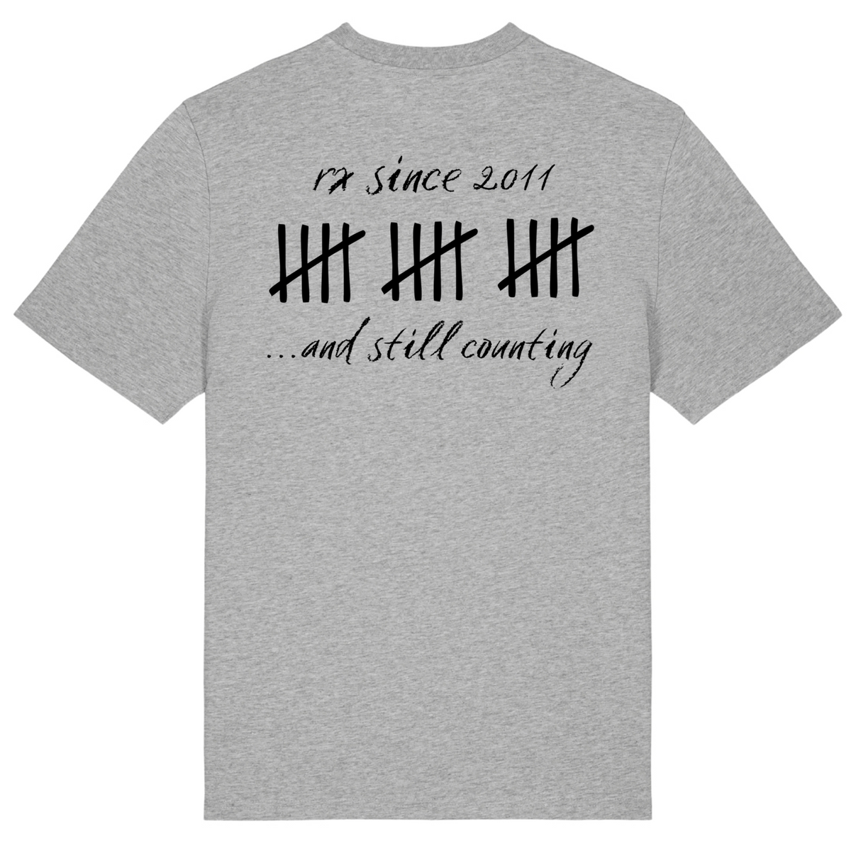 CF Mainz - Unisex Jubiläumsshirt (N) - Heather Grey - Rueckseite