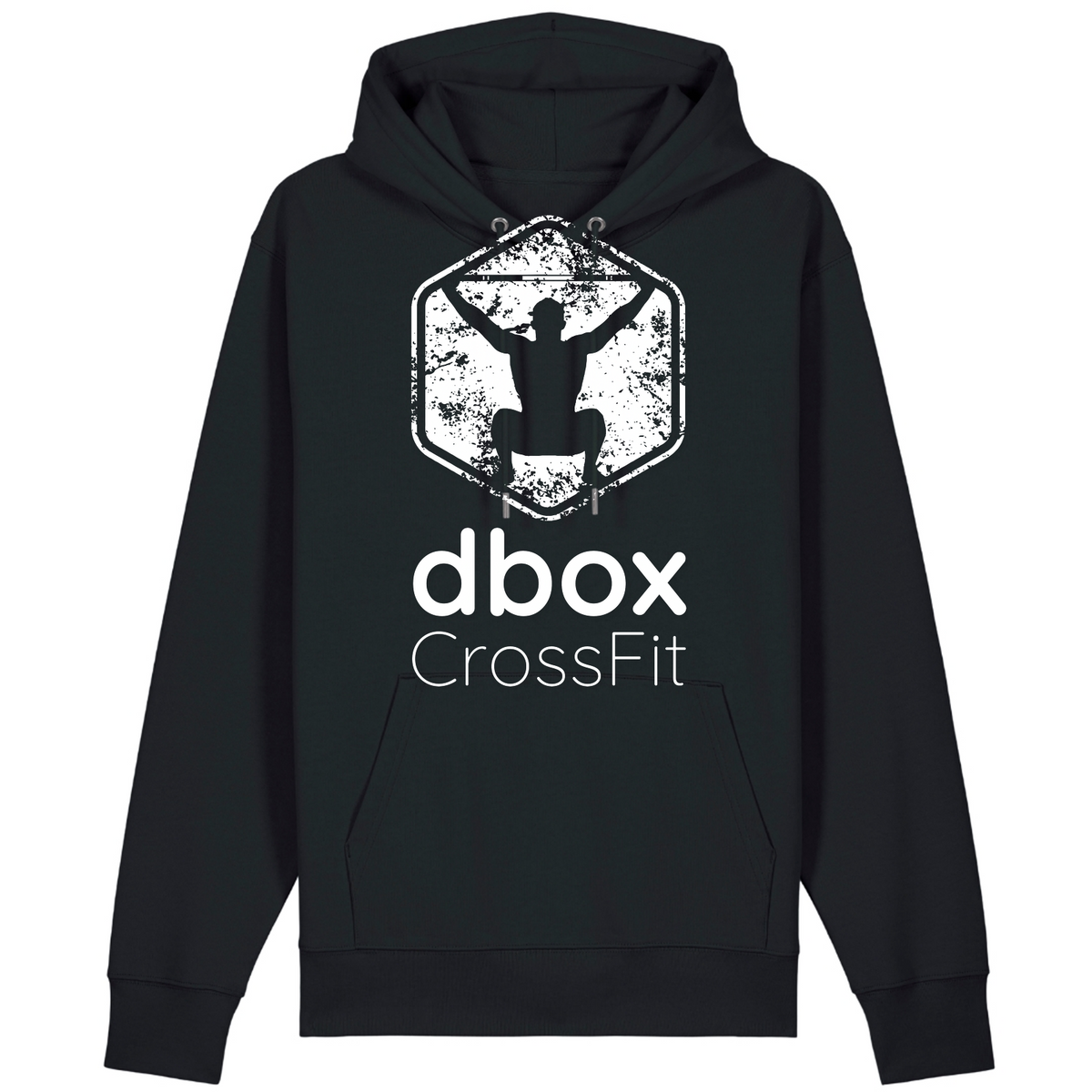 d box - Ladies Shirt Cruiser 2.0 – Premium Unisex-Hoodie, Bio-Baumwolle - Black