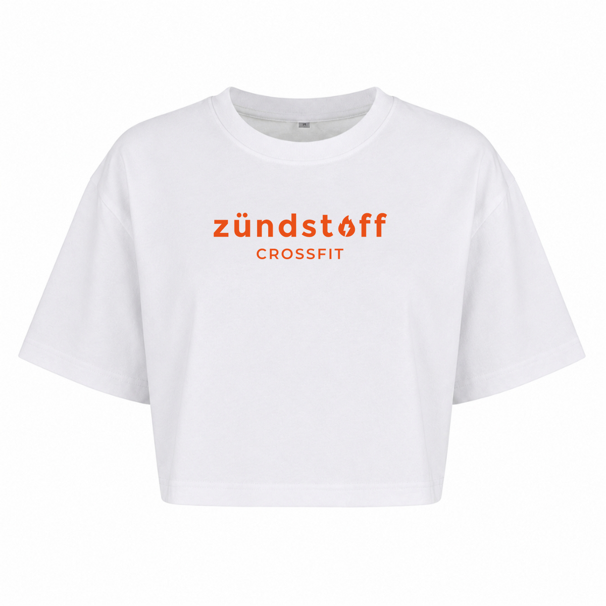 zündstoff - Men's Shirt 1 Ladies Short Oversized Tee - weiß