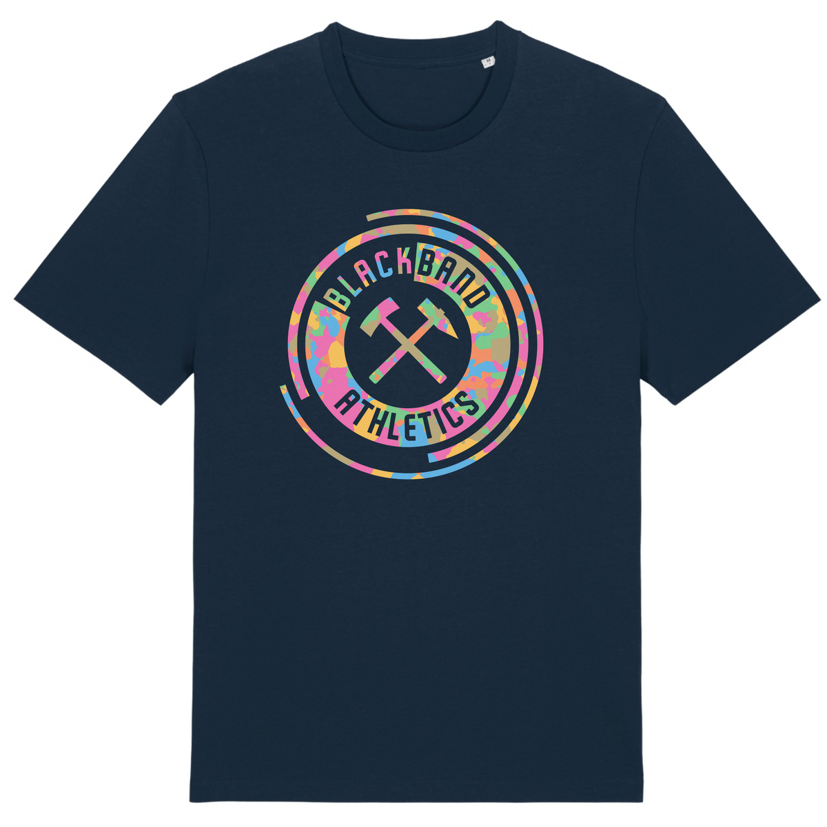 Blackband Athletics - Male Shirt Camo - French Navy
