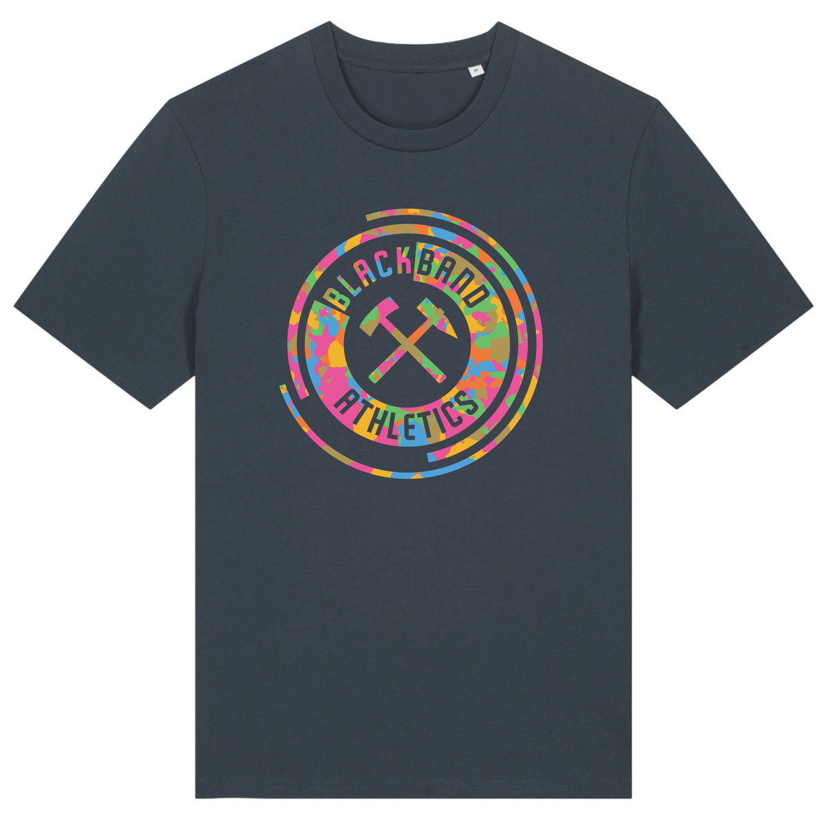 Blackband Athletics - Male Shirt Camo - India Ink Grey
