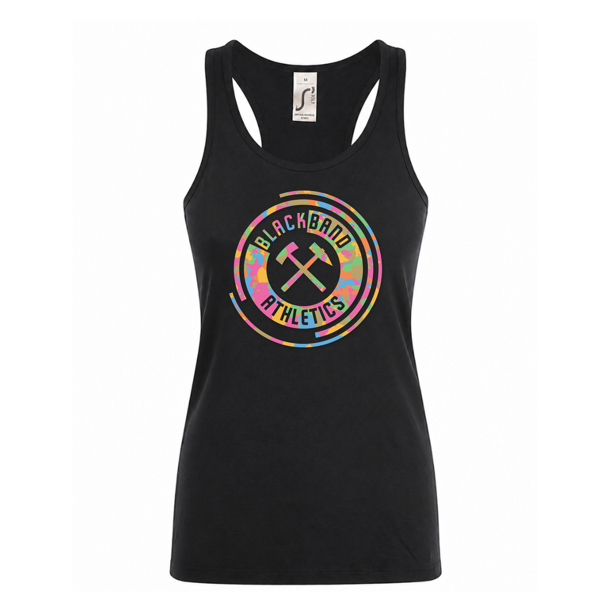 Blackband Athletics - Ladies Racerback Tank Top - schwarz