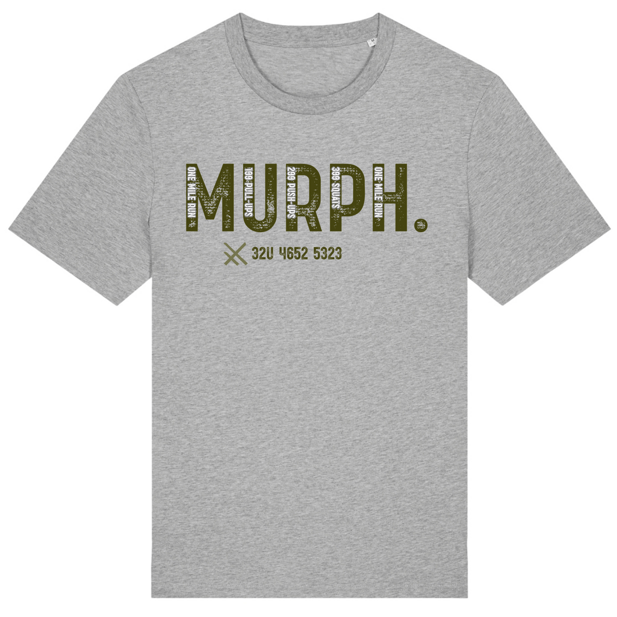 CrossFit VS - Men`s Murph Shirt (n) - Heather Grey