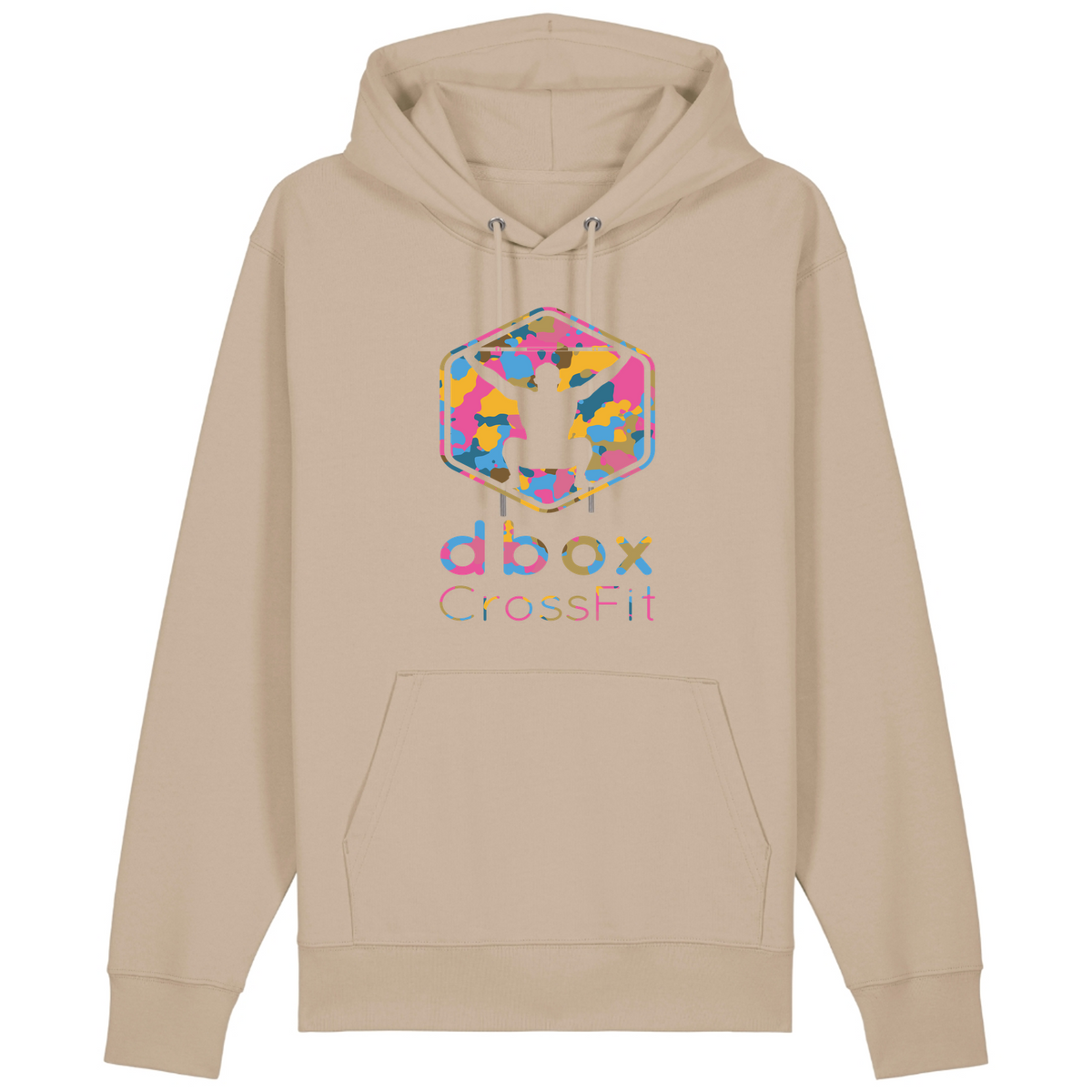 d box - Unisex Premium Hoodie - Desert Dust