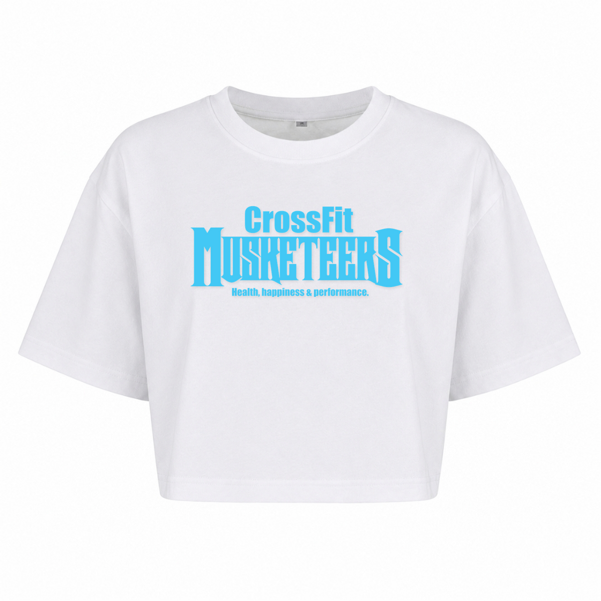CF Musketeers - Kids Oversized Shirt Ladies Short Oversized Tee - weiß