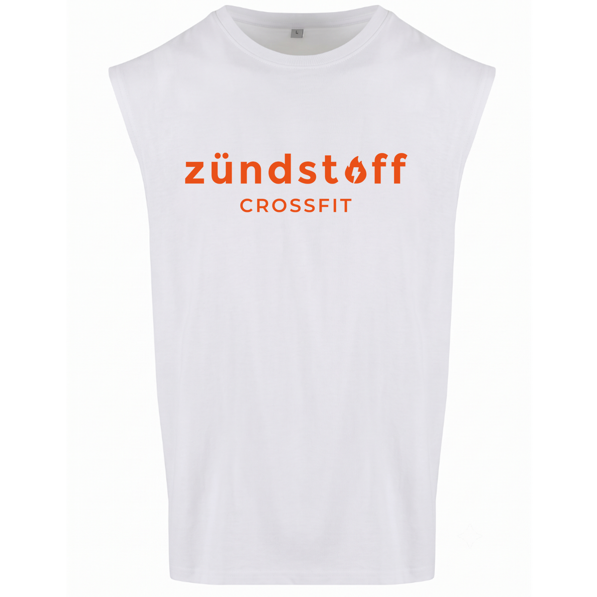 zündstoff - Men's Shirt 1 Sleeveless Tee - weiß