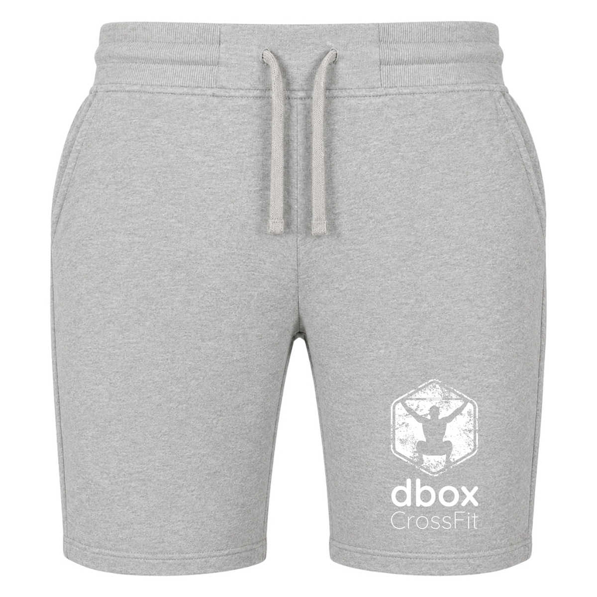 d box - Terry Shorts - heather grey