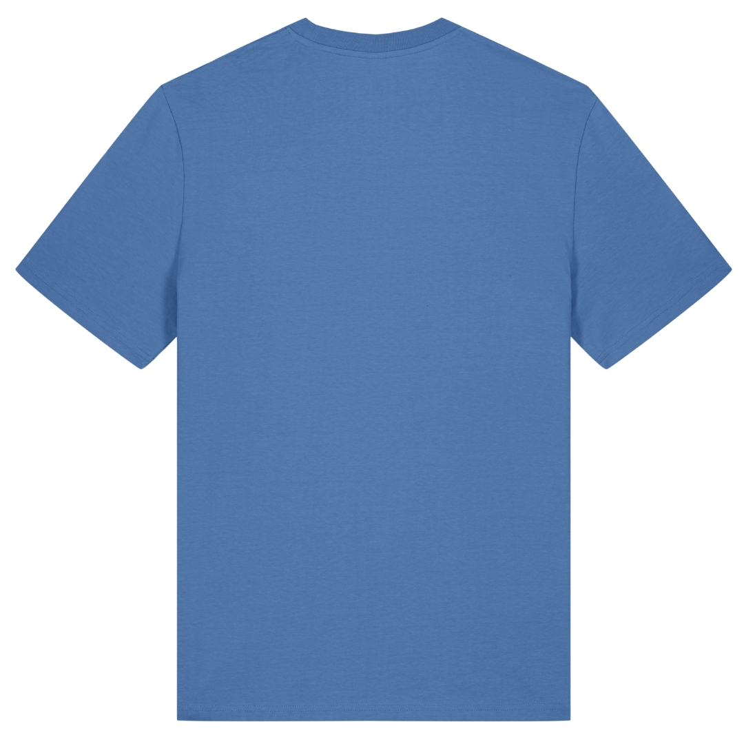 d box - Big Logo Male Shirt - Bright Blue - Rueckseite