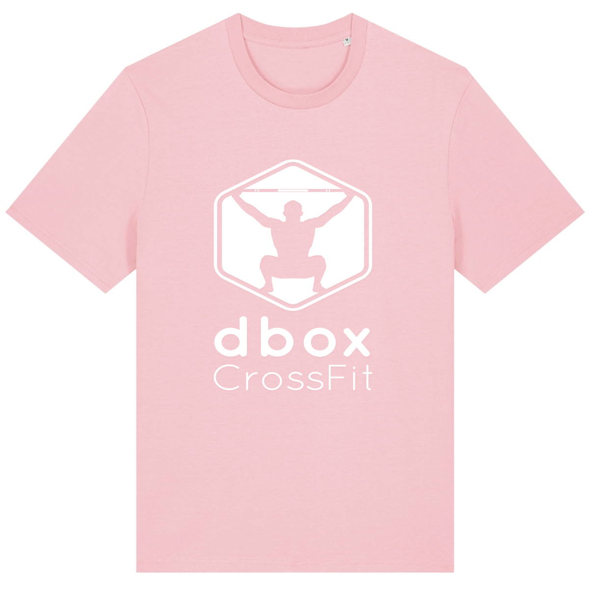 d box - Big Logo Male Shirt - Cotton Pink