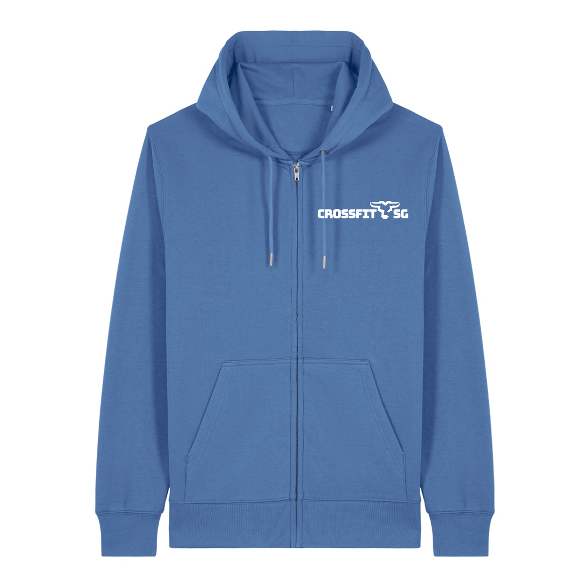 CFSG - Unisex Zipp Hoodie - Bright Blue