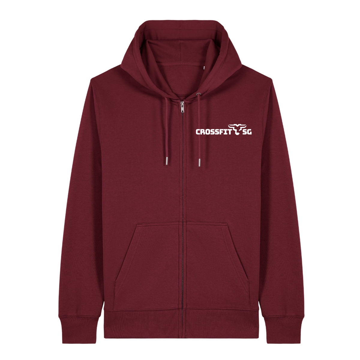 CFSG - Unisex Zipp Hoodie - Burgundy