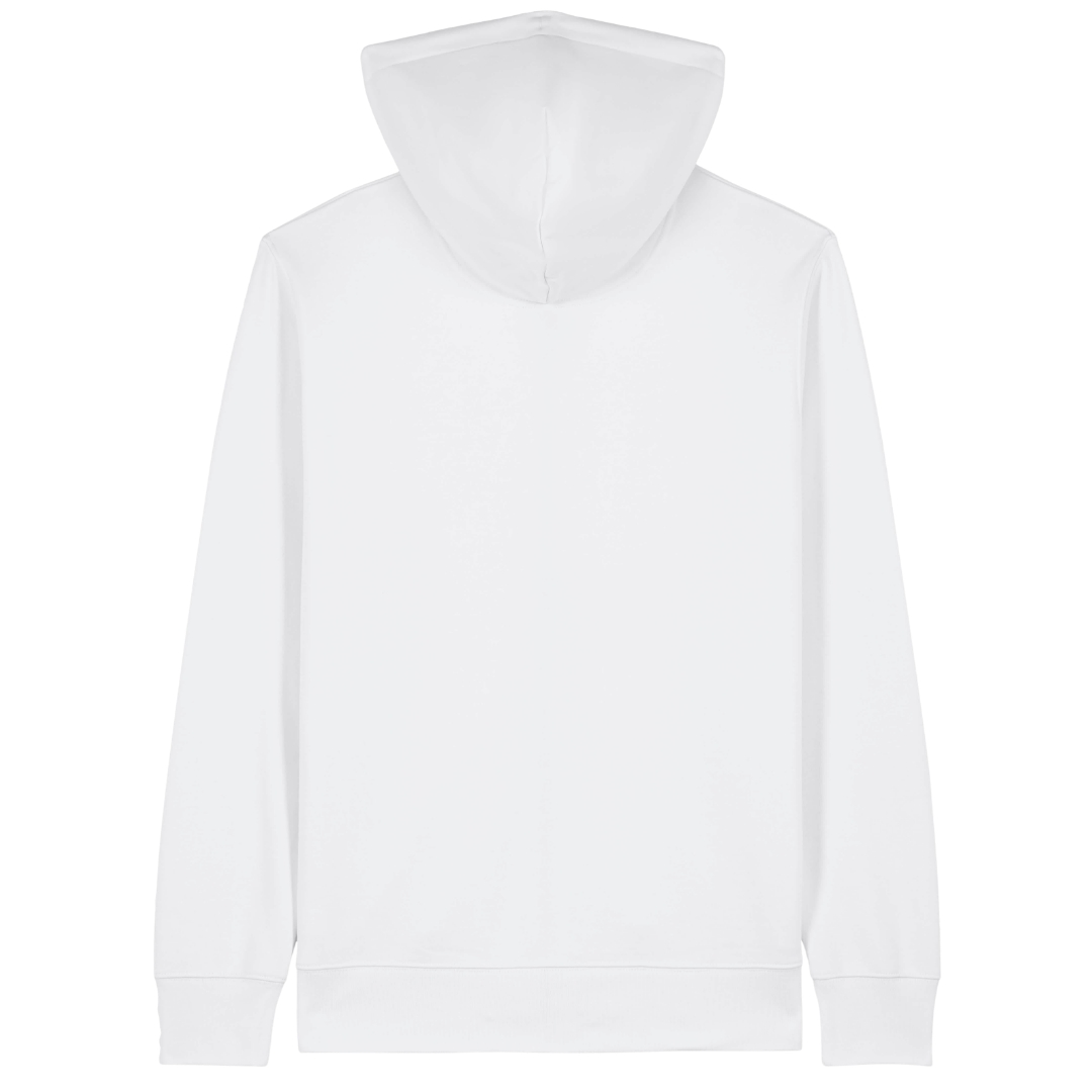 CFSG - Unisex Zipp Hoodie - White - Rueckseite