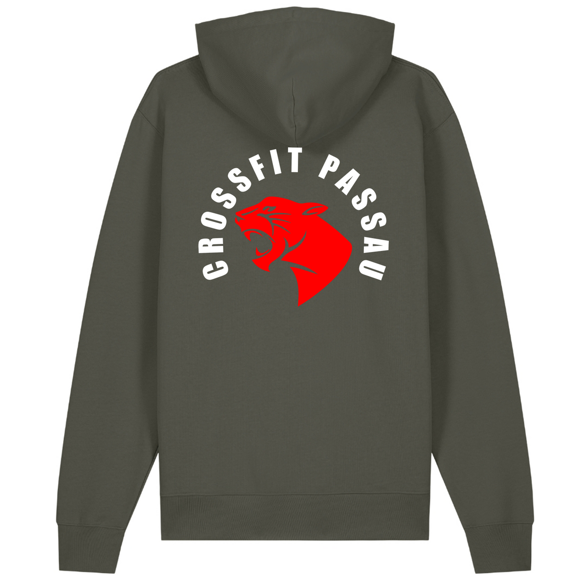 CF Passau - Unisex Hoodie V2 - Khaki - Rueckseite