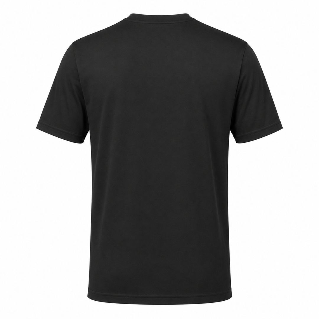 CFSG - Sport Shirt Mikrofaser 1 - schwarz - Rueckseite