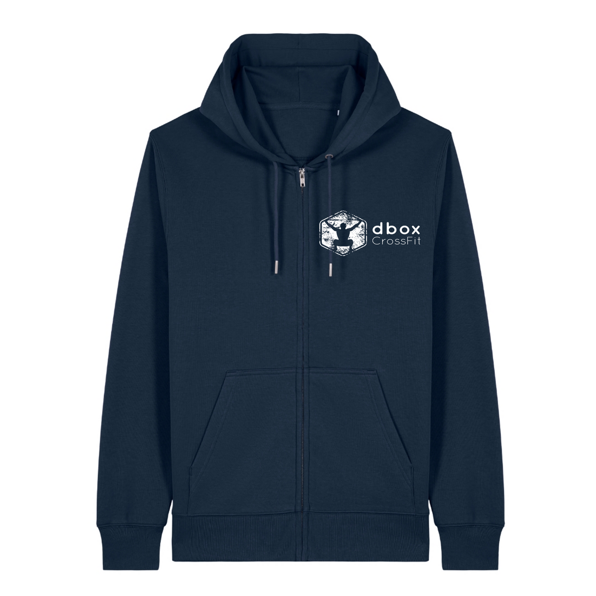 d box - Unisex Zip Hoodie - French Navy