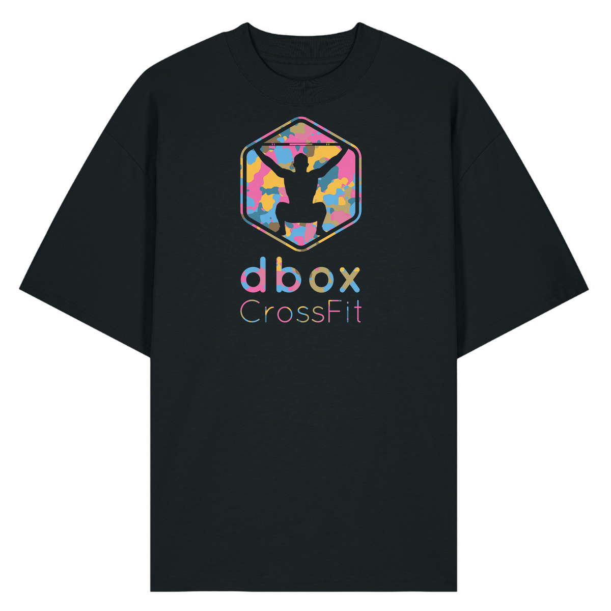 d box - Men`s Oversized Shirt - Black